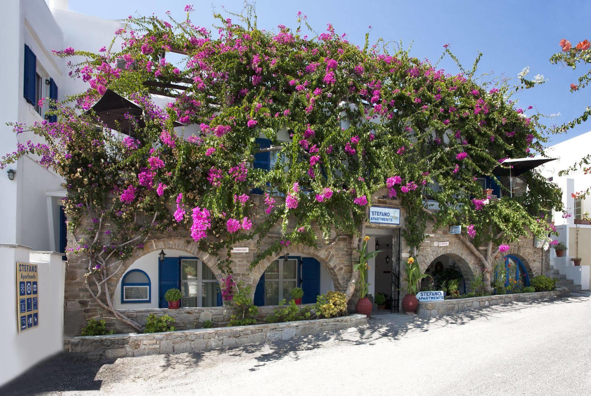 Stefano Apartments Naoussa Esterno foto